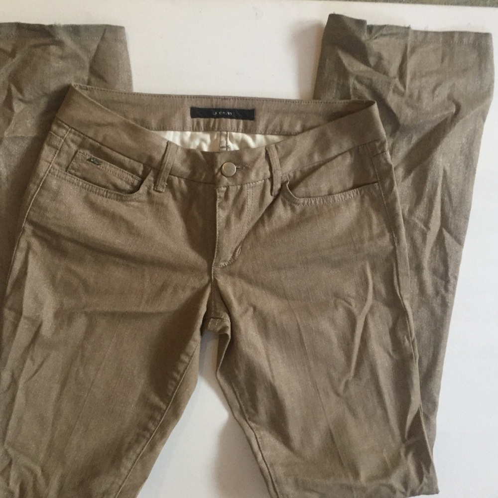 Joes jeans gold pants woman size 26 fashion cool